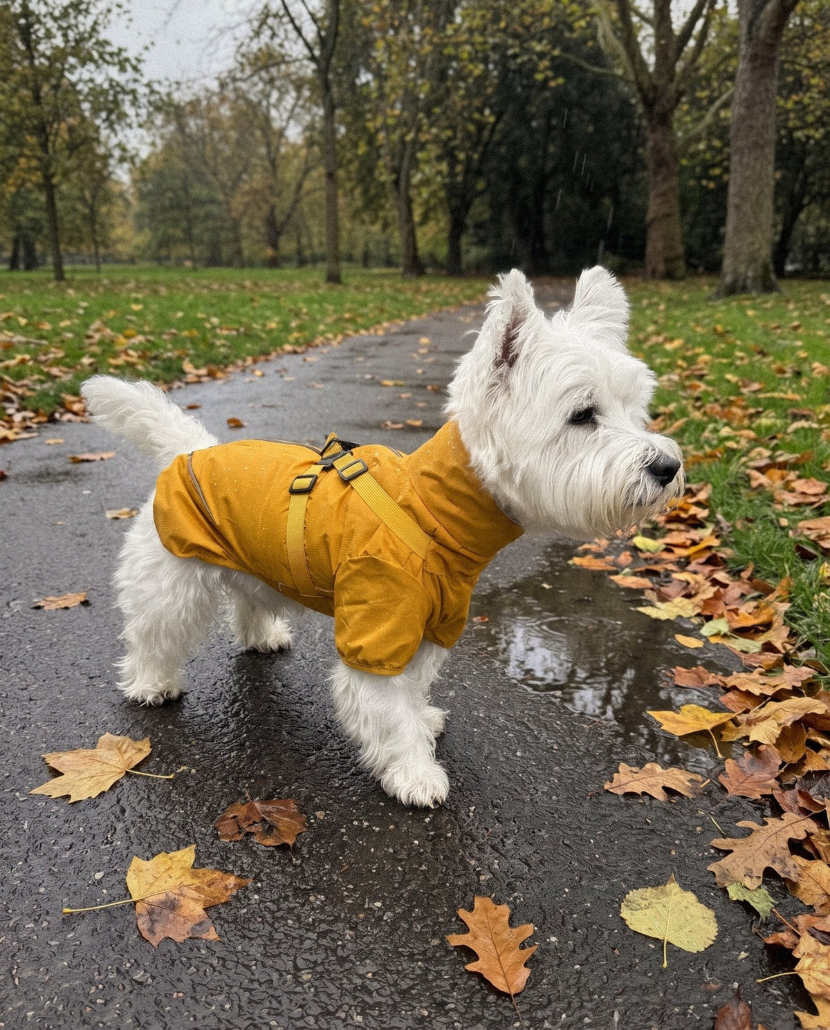 Yellow Rain Jacket
